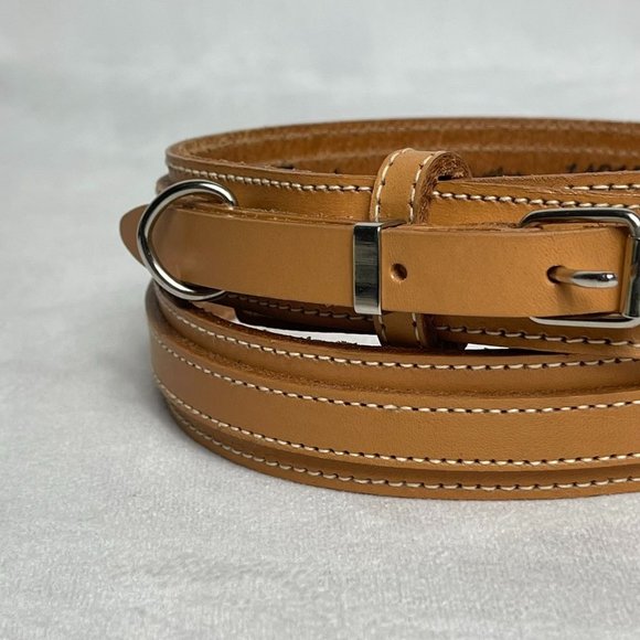 Eddie Bauer Tan Leather Belt